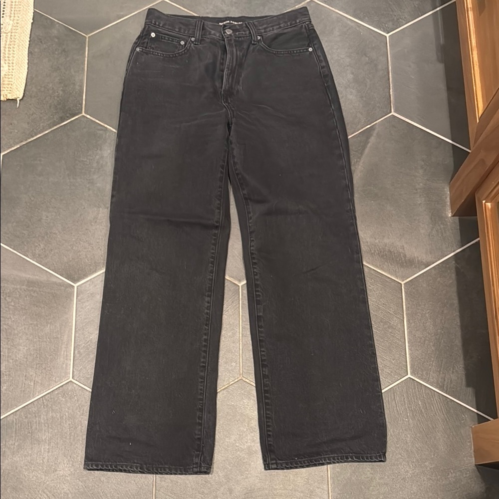 Aritzia the Farrah high rise wide jeans